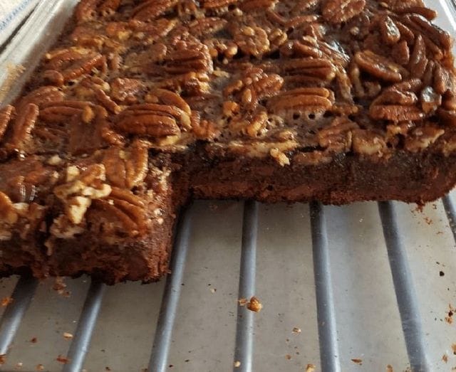 PECAN PIE BROWNIES