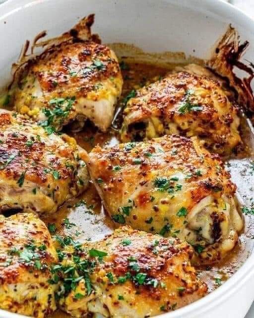 Baked Chicken Thighs