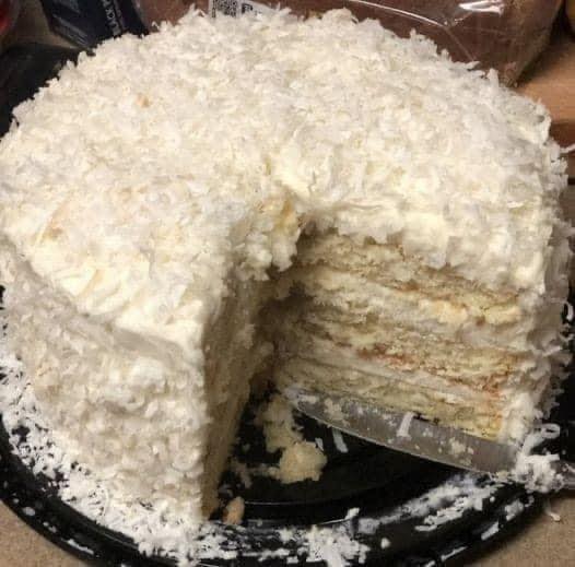 Coconut Cake with Seven-minute Frosting