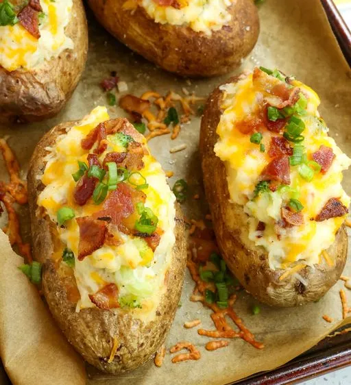 LOADED BAKED POTATOES