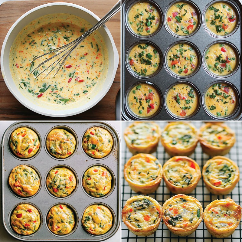 Delicious and Nutritious Chickpea Frittata Muffins