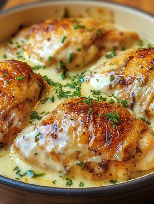 Creamy Garlic Chicken