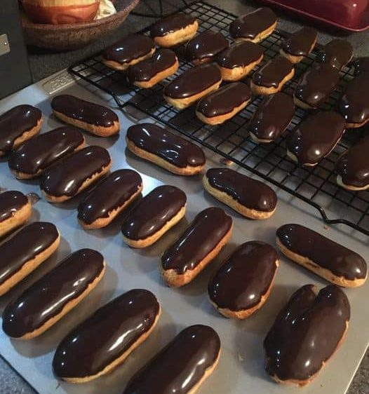 Classic Chocolate Eclairs