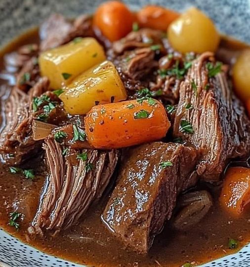 Slow Cooker Amish Pot Roast