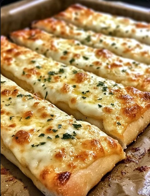 Cauliflower Cheesy Breadsticks Recipe