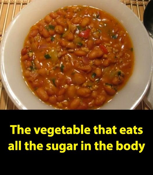 The vegetable that helps reduce sugar in the body. It is a strong opponent of diabetes.