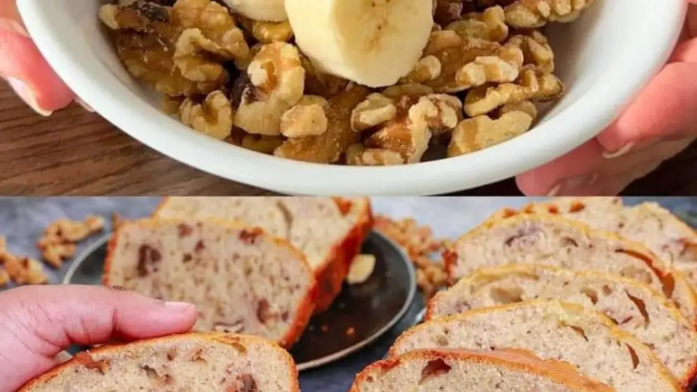 Banana Walnut Cake