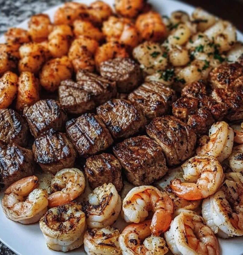 CAJUN SHRIMP AND STEAK FEAST