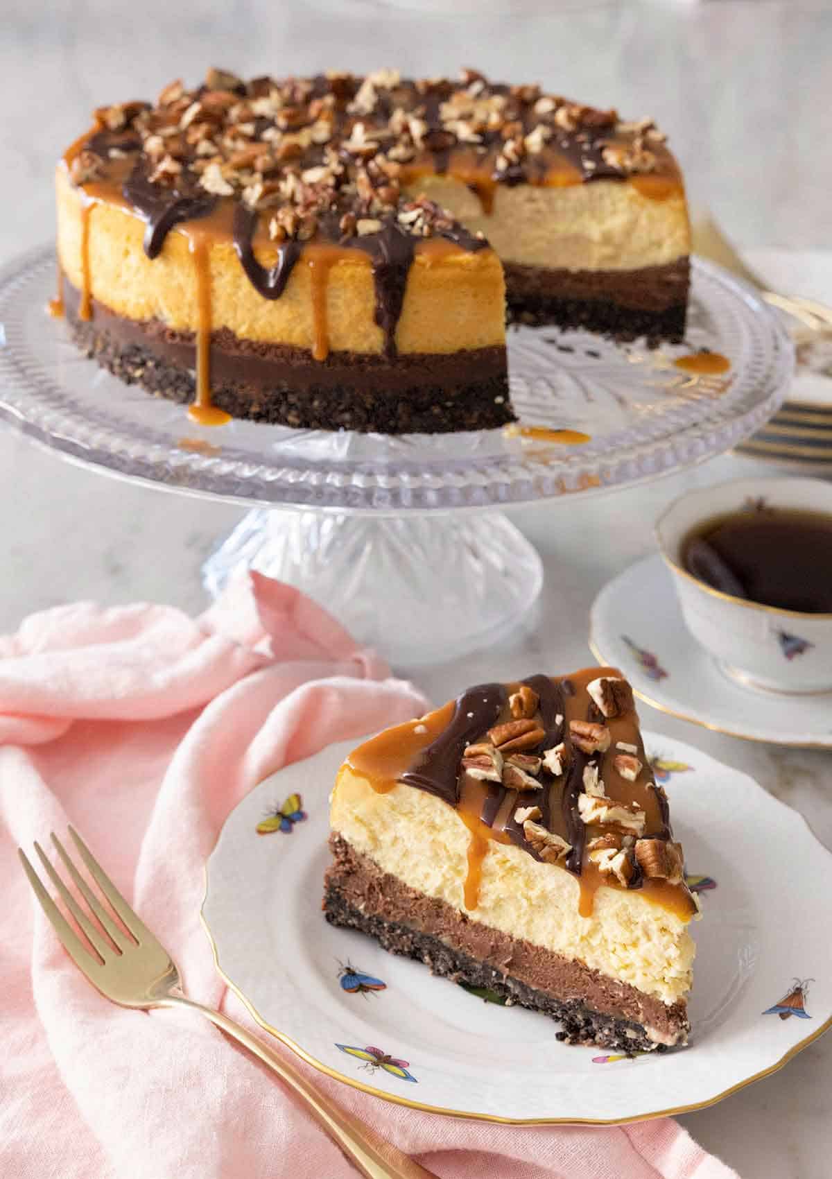 Turtle Cheesecake