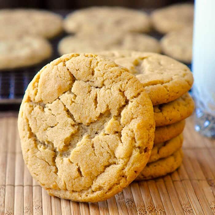 Air Fryer Peanut Butter Cookies