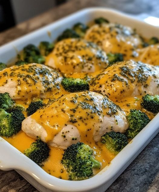 Broccoli Cheddar Chicken