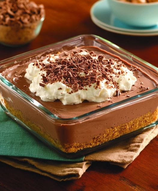 No-Bake Chocolate Pudding Pie