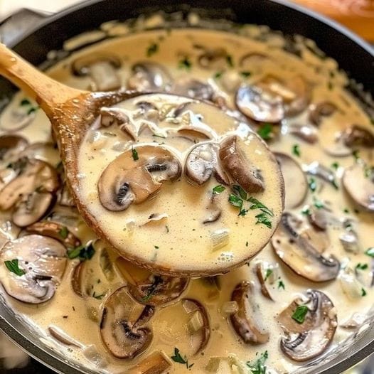 CREAM OF MUSHROOM SOUP