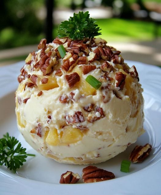 Pineapple Pecan Cheese Ball