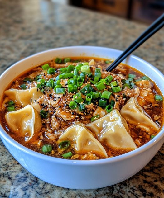 Homemade Wonton Soup Recipe