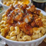 Honey Pepper Chicken Mac and Cheese