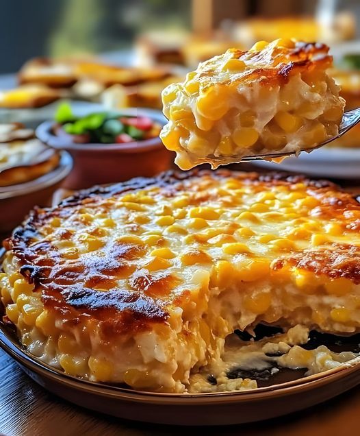 Cream Cheese Corn Casserole