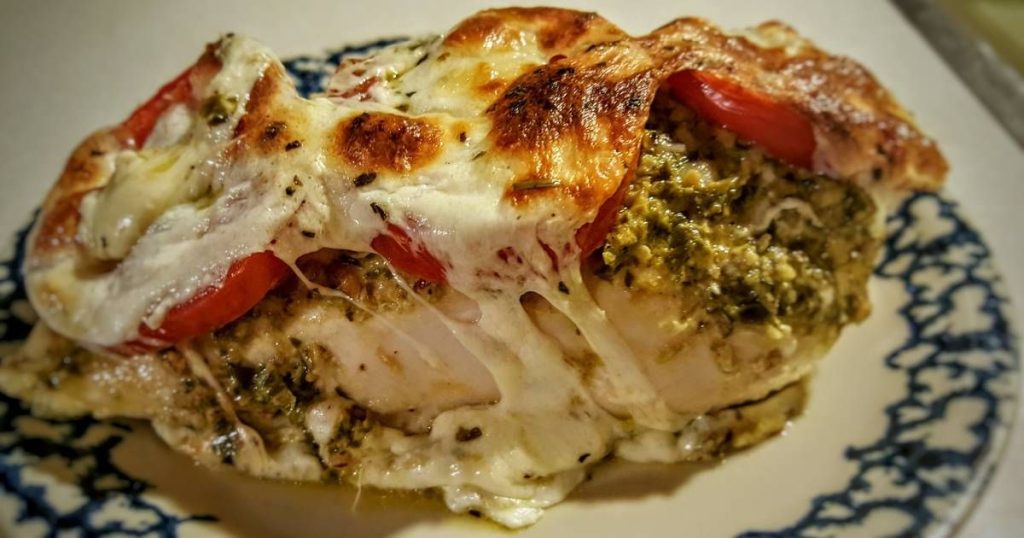 Baked Caprese Chicken