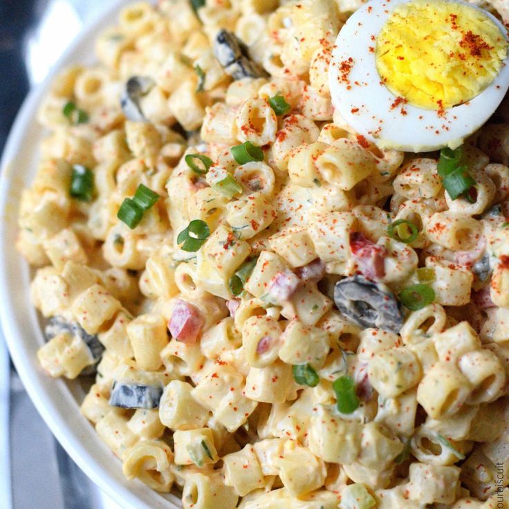 Deviled Egg Pasta Salad