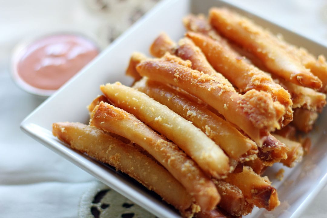 Crispy Funnel Cake Sticks