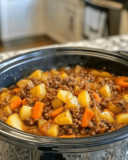 Slow Cooker Poor Man’s Stew: A Budget-Friendly Comfort Dish