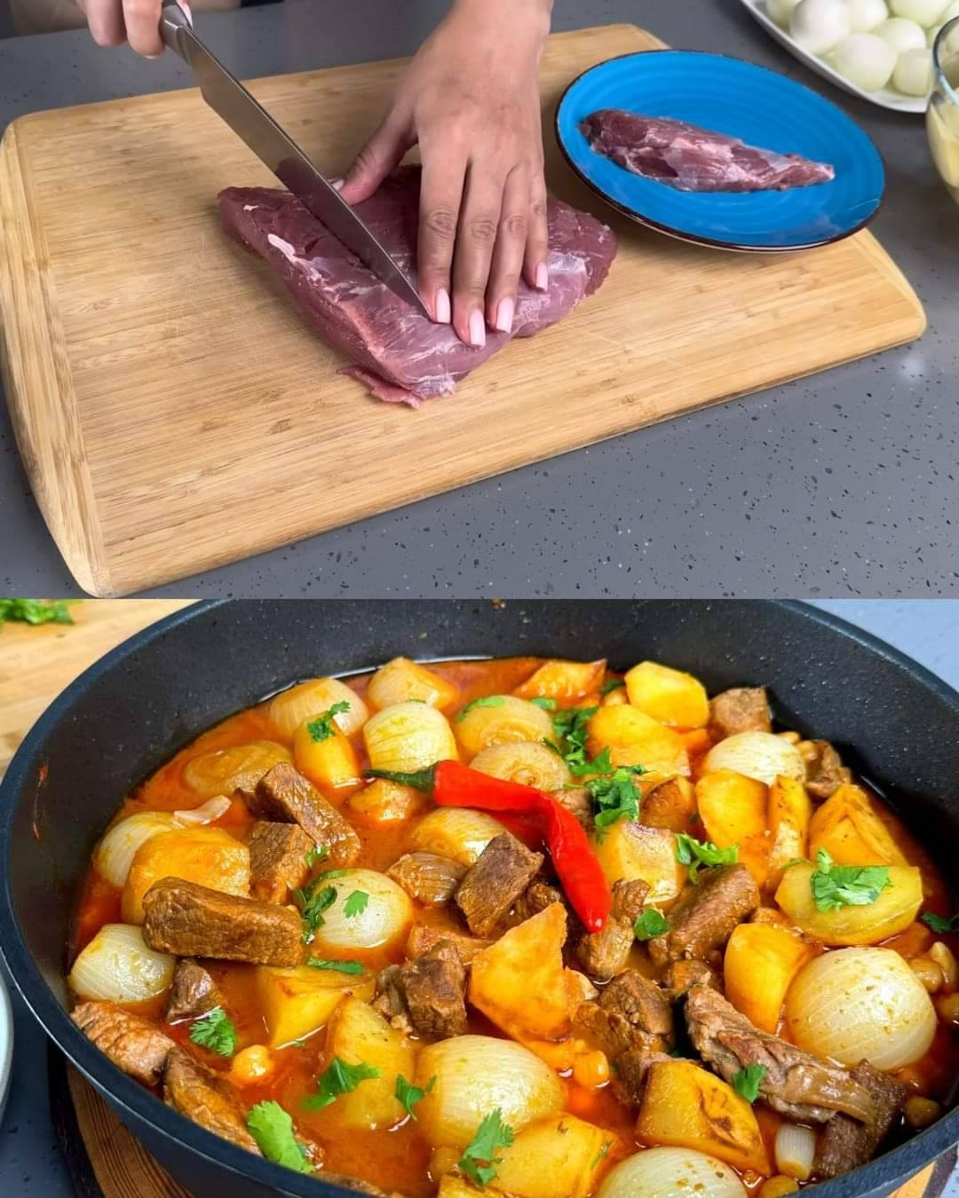 Hearty Beef and Chickpea Stew: A Deliciously Comforting Meal for Any Season