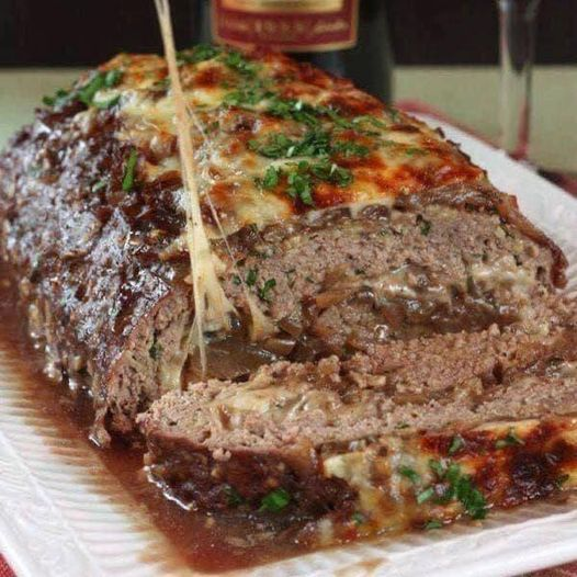 French Onion Meatloaf